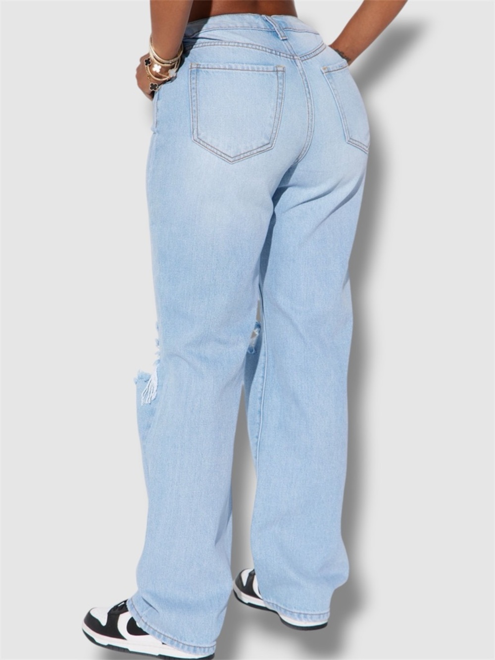 Main Squeeze Non Stretch Ripped Straight Leg
Jean - 9 - Picture 3 of 4